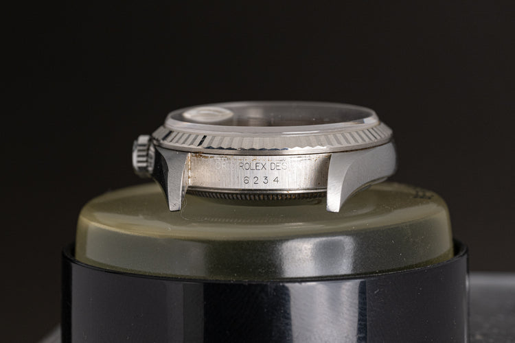 1994 Rolex Datejust 16234 Tropical Silver Stick Dial Fluted Bezel & Jubilee Bracelet