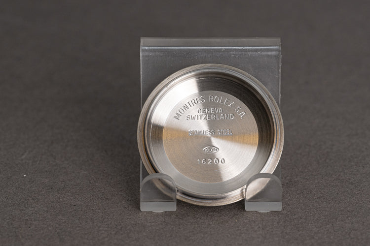 1994 Rolex Datejust 16234 Tropical Silver Stick Dial Fluted Bezel & Jubilee Bracelet