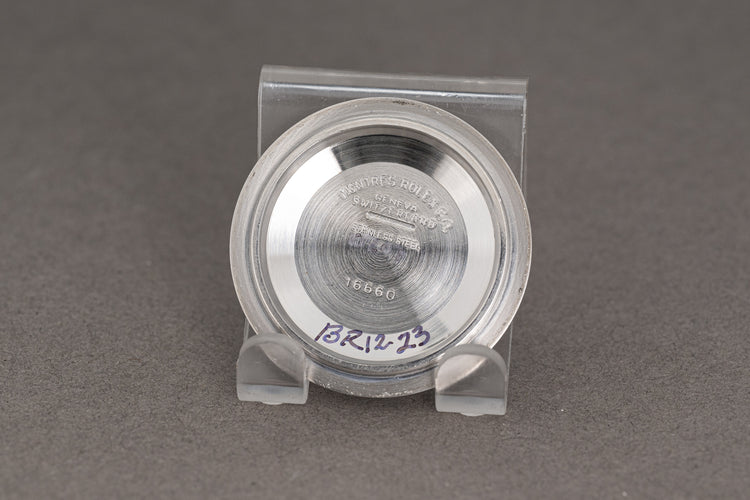 1984 Rolex Sea-Dweller 16660 Creamy Lume & Hands Box, Service receipt & Papers