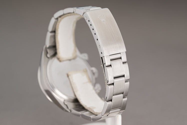 1975 Rolex Oyster Chronograph 6265 Silver Dial Box & Papers