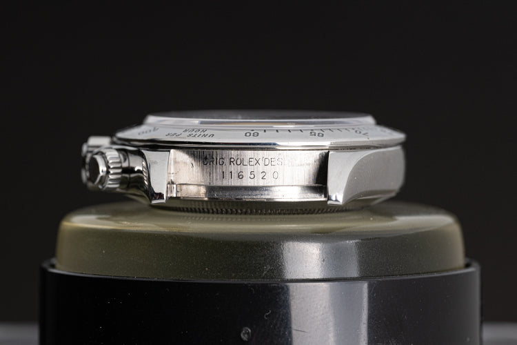 2004 Rolex White Dial Daytona 116520 Box, Papers, Booklets & Hangtag