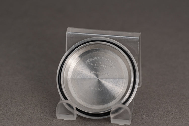 1984 Rolex Submariner 16800 Tritium Lume Plots & Hands Pumpkin Patina