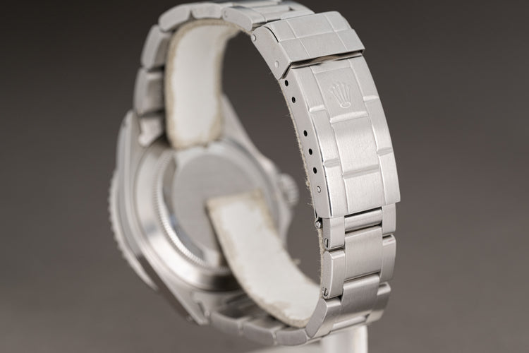 1990 Rolex Submariner 16610 Creamy Tritium Lume Plots & Hands, Box & Hangtag