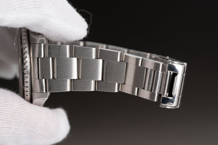 1990 Rolex Submariner 16610 Creamy Tritium Lume Plots & Hands, Box & Hangtag