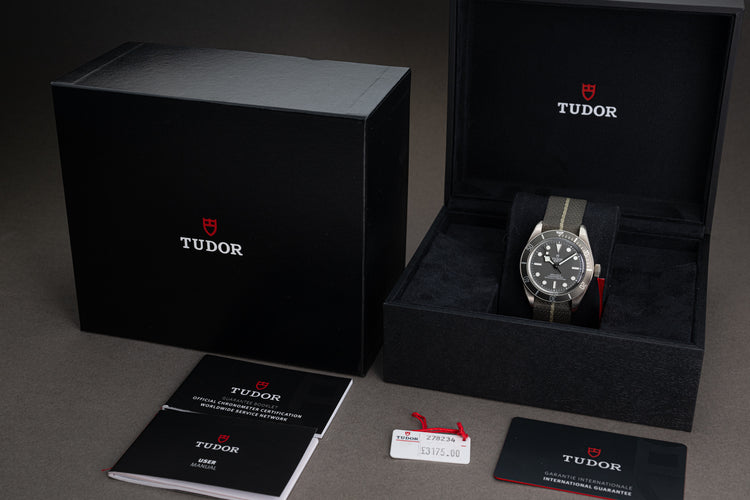 2023 Tudor Black Bay 58 925 M79010SG-0002 Box, Card Booklets & Hangtag