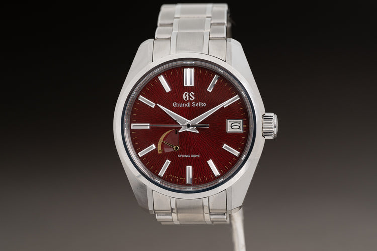 Grand Seiko Heritage Katan Red SBGA493G Full Set