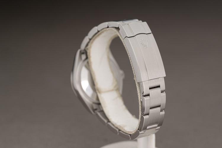 2023 Rolex 31mm Oyster Perpetual 277200 Turquoise Blue Celebration Motif 31mm Full Set