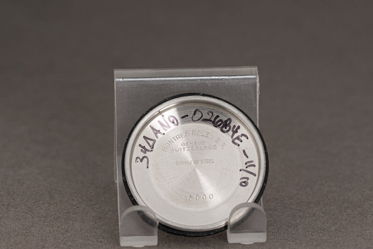 1982 Rolex 16000 White Roman "Buckley" Dial Smooth Bezel Oyster Bracelet Box & Papers