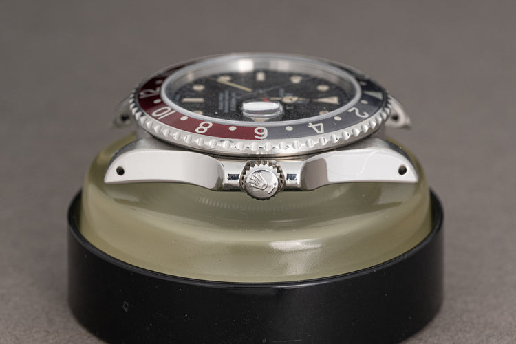 1987 Rolex 16760 "Fat Lady" GMT Master II Tropical Tritium Dial w/ Box, Wallet, Booklet & Chronotag