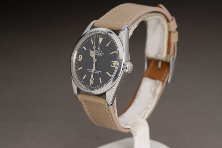 1966 Rolex 1016 Explorer Creamy Patina on Hands & Hour Markers