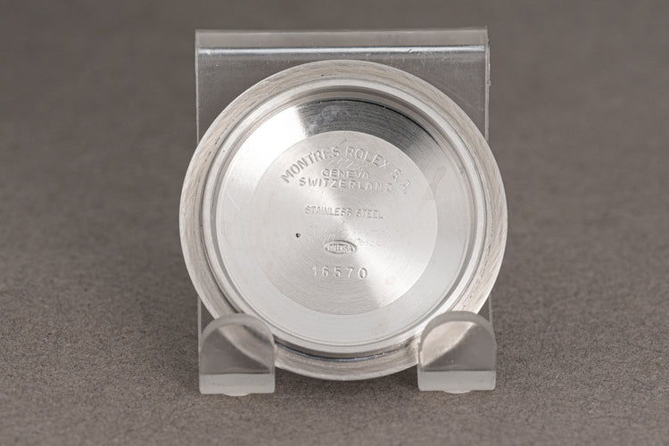 1990 Rolex 16570 Explorer II Creamy Hands & Lume w/ Box, Papers, Hang Tag & Wallet