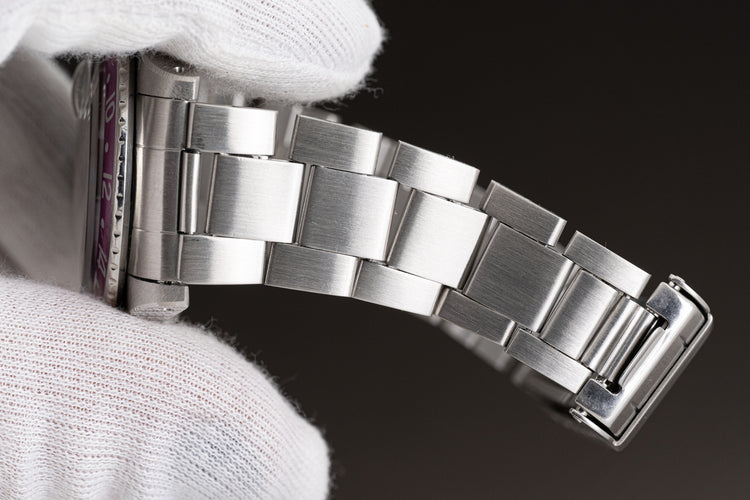 1968 Rolex GMT Master 1675 Mk 1 Dial Long E with Fuchsia Insert