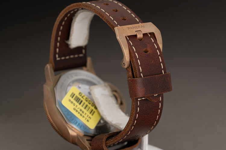 2021 Panerai PAM000968 Bronze Submersible Automatic Full Set, Booklets, Straps, Tool & Card