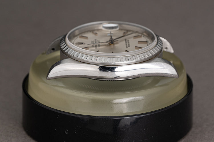 2000 Rolex 16220 36mm Datejust Silver Stick Dial with Roman Numeral Track Ring & Jubilee Bracelet