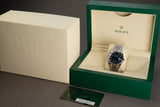 2023 Rolex 126234 36mm Blue Dial Fluted Bezel Jubilee Bracelet Box & Warranty Card
