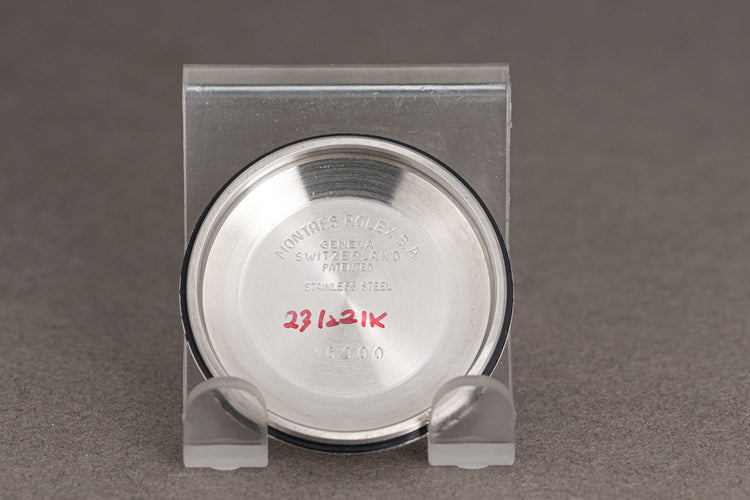 1978 Rolex 36mm Datejust Model 16014 Gray Linen Swiss only Dial Jubilee Bracelet