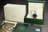 2011 Rolex 40mm Submariner 14060M 4 Liner Box, Card Booklets Chronotag & Hangtag