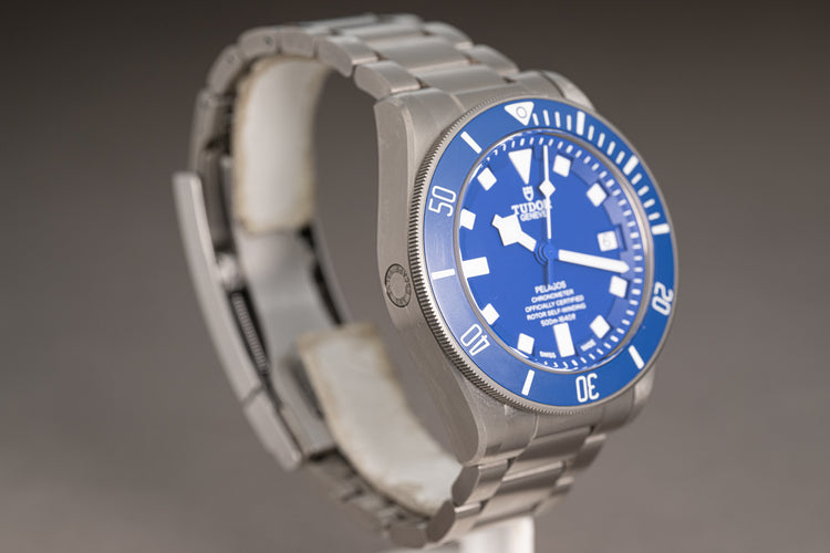 2018 Tudor Pelagos 25600TB 42mm Blue Dial Box, Card & Booklets