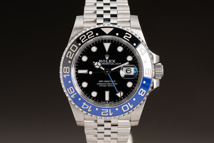 2022 Rolex "BatGirl" 126710BLNR Jubilee Bracelet with Box, Card, Wallet, Booklets & Hangtag