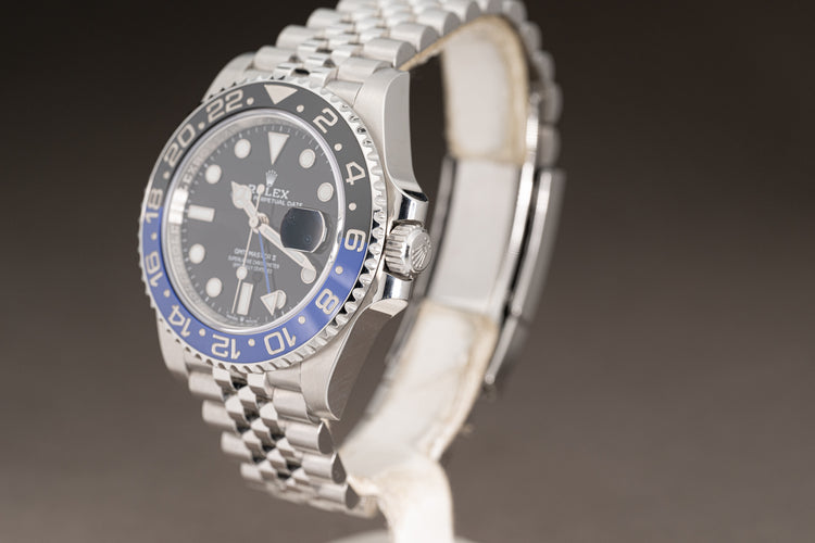 2022 Rolex "BatGirl" 126710BLNR Jubilee Bracelet with Box, Card, Wallet, Booklets & Hangtag