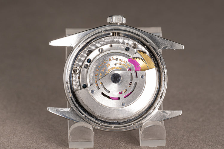 1969 Rolex 1601 Datejust Silver Stick Dial 18k Fluted Bezel folded Jubilee Bracelet