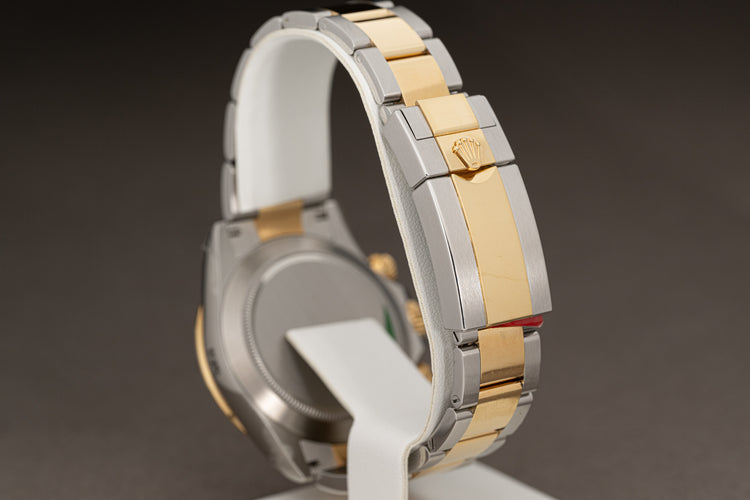 2021 Rolex Daytona 18k/St Model 116503 Box, Card, Hang Tag, Chrono Tag, Wallet & Booklets and Original Stickers Attached