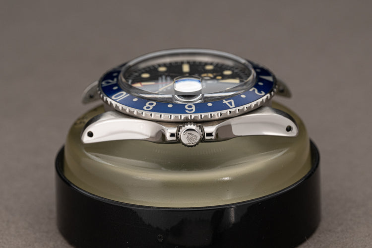 1978 Rolex 1675 GMT "Blueberry" Radial Dial with Box, Papers, Hang Tag, Chrono Tag