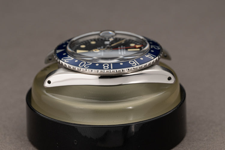 1978 Rolex 1675 GMT "Blueberry" Radial Dial with Box, Papers, Hang Tag, Chrono Tag