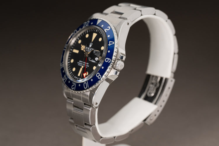 1977 Rolex 1675 Radial Dial "Blueberry" GMT Master