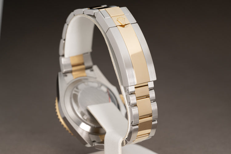 2021 Rolex Blue Dial Submariner 18k/St Model 126613LB Box, Card, Booklets & Hangtags