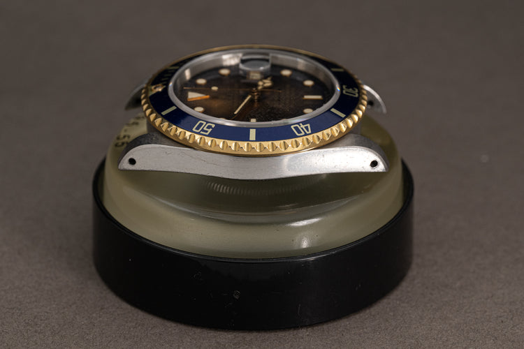 1984 Rolex 16803 18k/ST Tropical Gold Dust Blue Dial Submariner