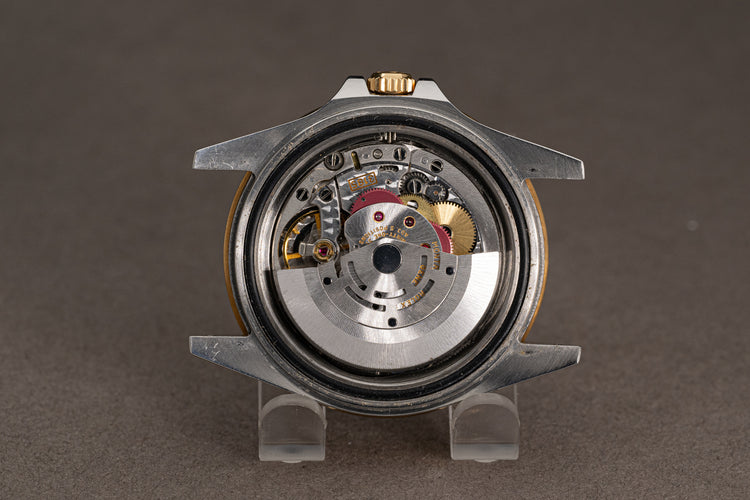 1997 Rolex 16713 GMT Master II Custom Brown Dial Diamond & Ruby Serti Markers with Box, Papers & Booklets