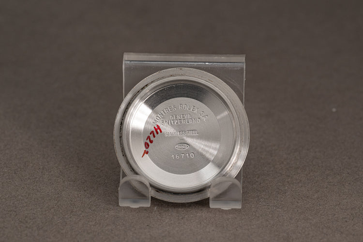 1997 Rolex 16713 GMT Master II Custom Brown Dial Diamond & Ruby Serti Markers with Box, Papers & Booklets