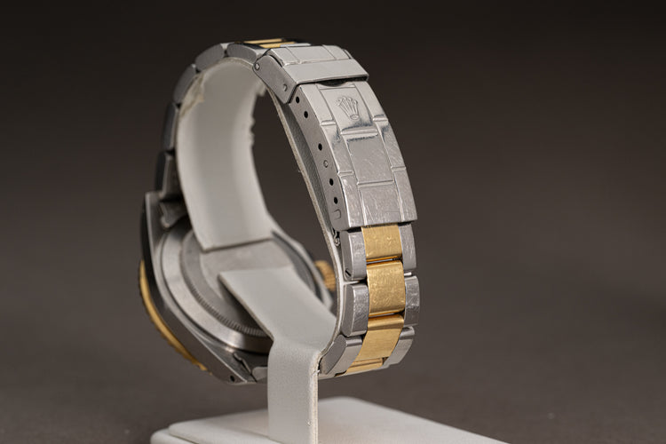 1984 Rolex 16803 18k/ST Tropical Gold Dust Blue Dial Submariner