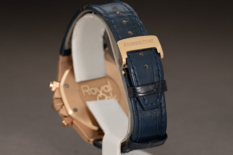 2019 Audemars Piguet 41mm Royal Oak 26331OR.OO.D315CR.01 Box, Card, Booklets & Service Papers