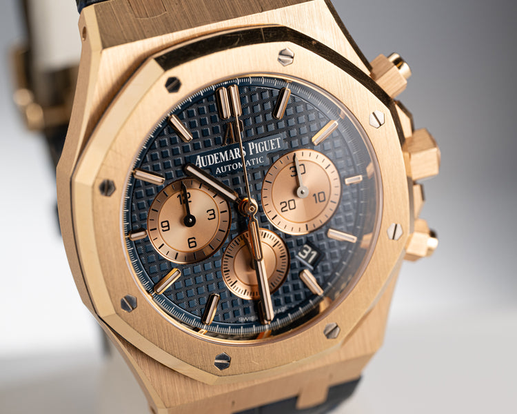 2019 Audemars Piguet 41mm Royal Oak 26331OR.OO.D315CR.01 Box, Card, Booklets & Service Papers