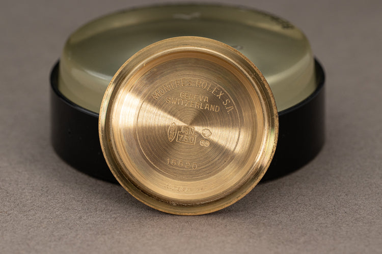 1997 Rolex 18K Yellow Gold Yacht-Master White Dial & Tritium hands