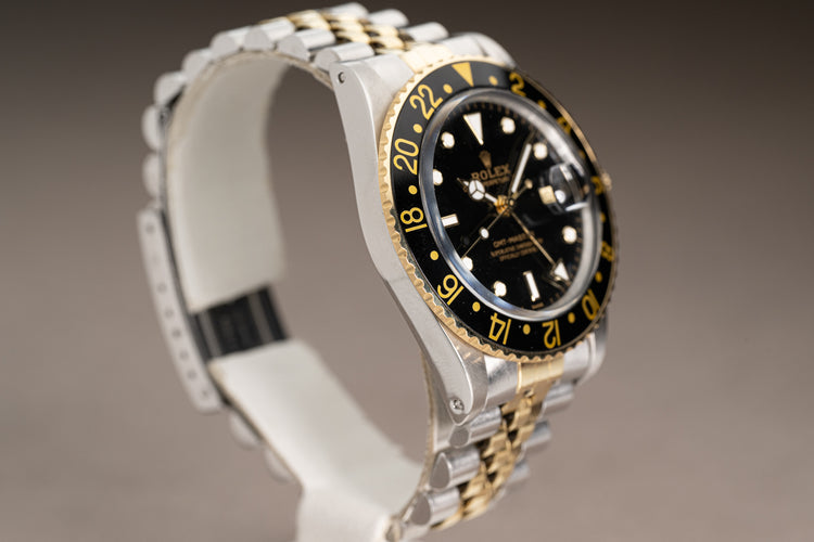 1979 Rolex 18K/ST GMT Master 16753 Jubilee Bracelet Box, Papers & Booklets