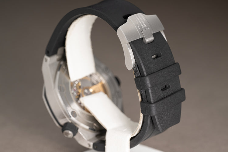 2019 AP Royal Oak OffShore Model 15710ST.A002CA.01 Box, Card, Booklets & Extra Straps