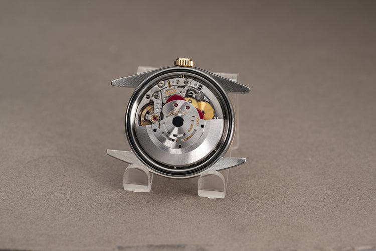 1991 Rolex 18k/ST Datejust Computer Dial Jubilee Bracelet Rolex Service Card