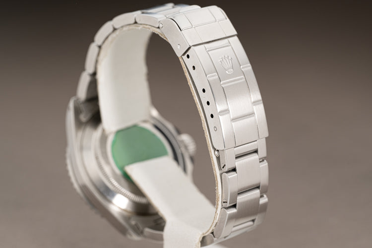 1999 Rolex 14060 Submariner Dial 2 Liner Box, Wallet Hang Tags & Chrono Tag