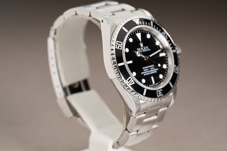 1990 Rolex 14060 Submariner 4 Liner