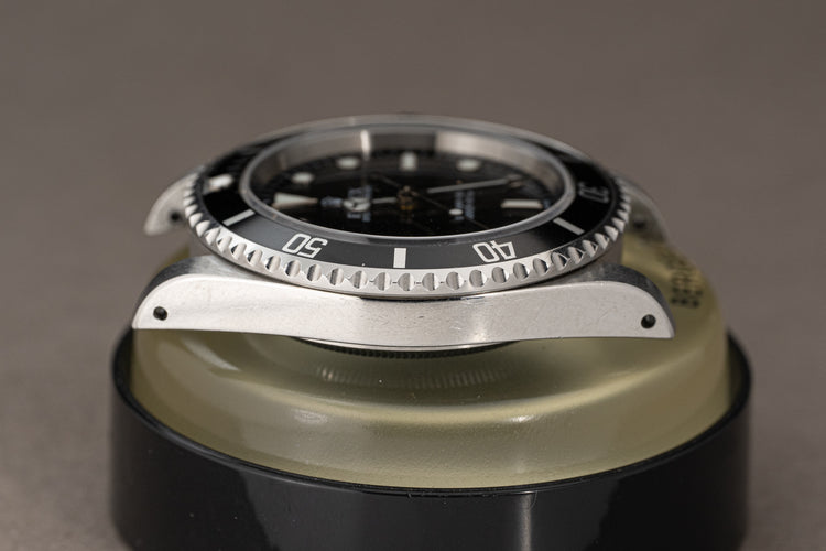 1999 Rolex 14060 Submariner Dial 2 Liner Box, Wallet Hang Tags & Chrono Tag