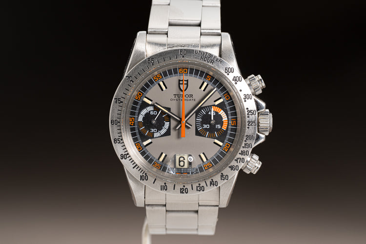 1977 Vintage Tudor Oysterdate 7159/0 Chronograph Stop Watch, Box, Booklet & Guarantee Papers