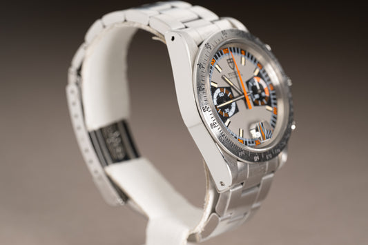 1977 Vintage Tudor Oysterdate 7159/0 Chronograph Stop Watch, Box, Booklet & Guarantee Papers