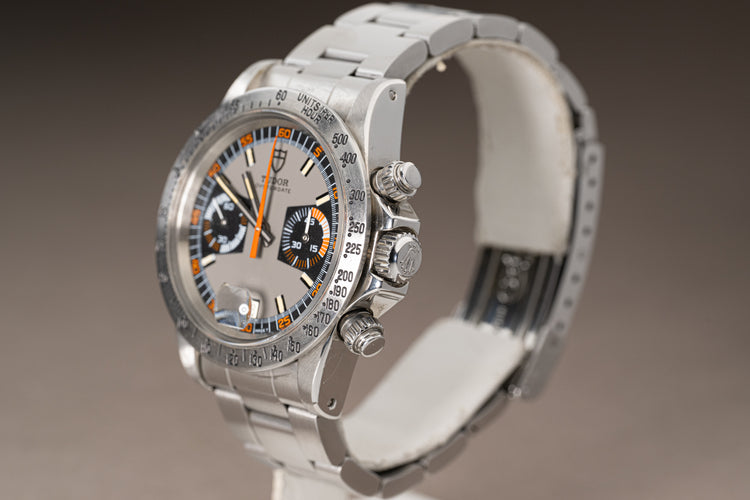 1977 Vintage Tudor Oysterdate 7159/0 Chronograph Stop Watch, Box, Booklet & Guarantee Papers