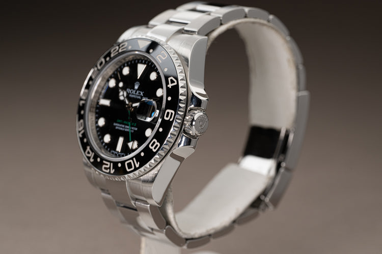 2010 Rolex GMT Master II 116710LN Full Set & Service Papers