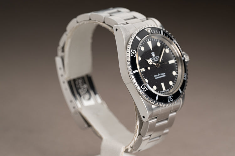 1976 Rolex Submariner 5513 Serif Dial 200m