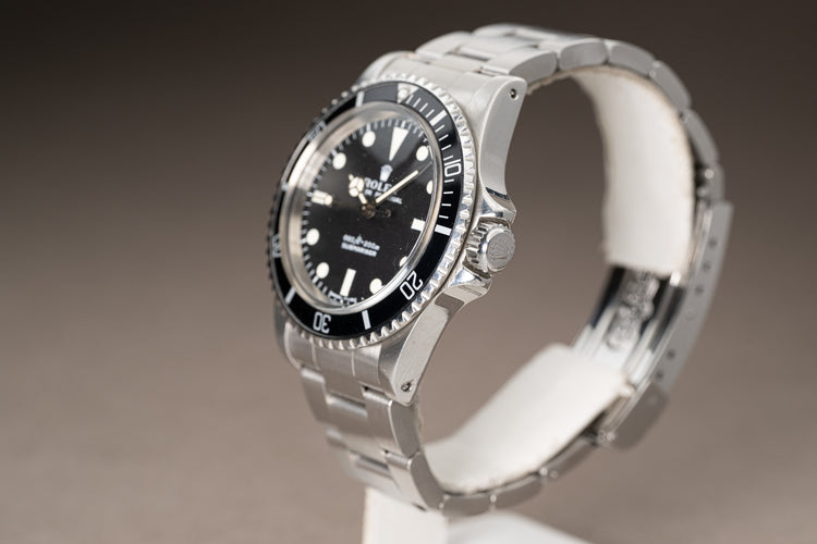 1976 Rolex Submariner 5513 Serif Dial 200m