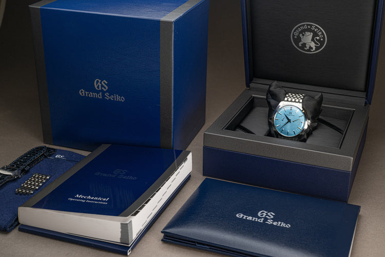 2022 Seiko Model SBGK015G Box, Card, Booklets